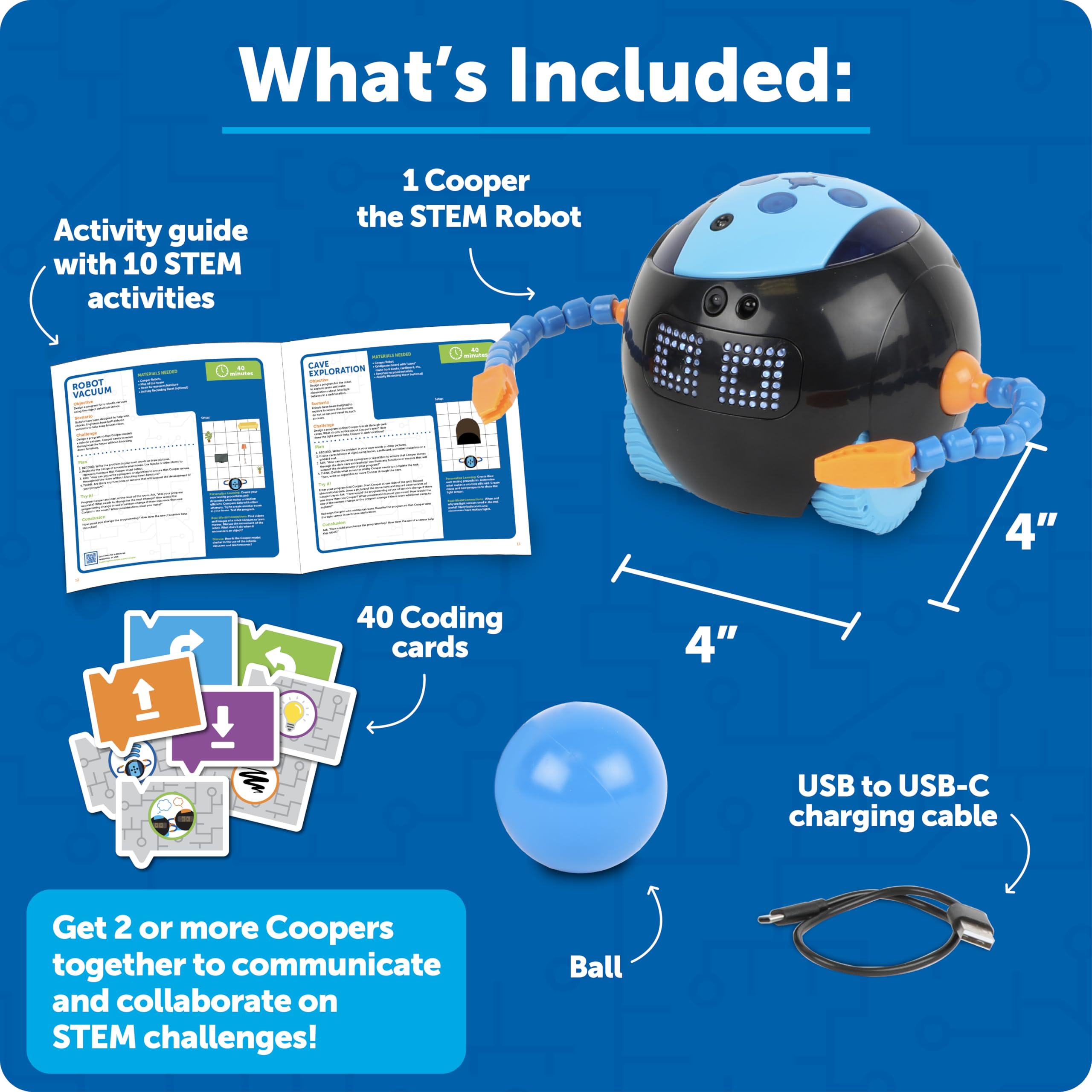 Learning Resources - Cooper The Stem Robot