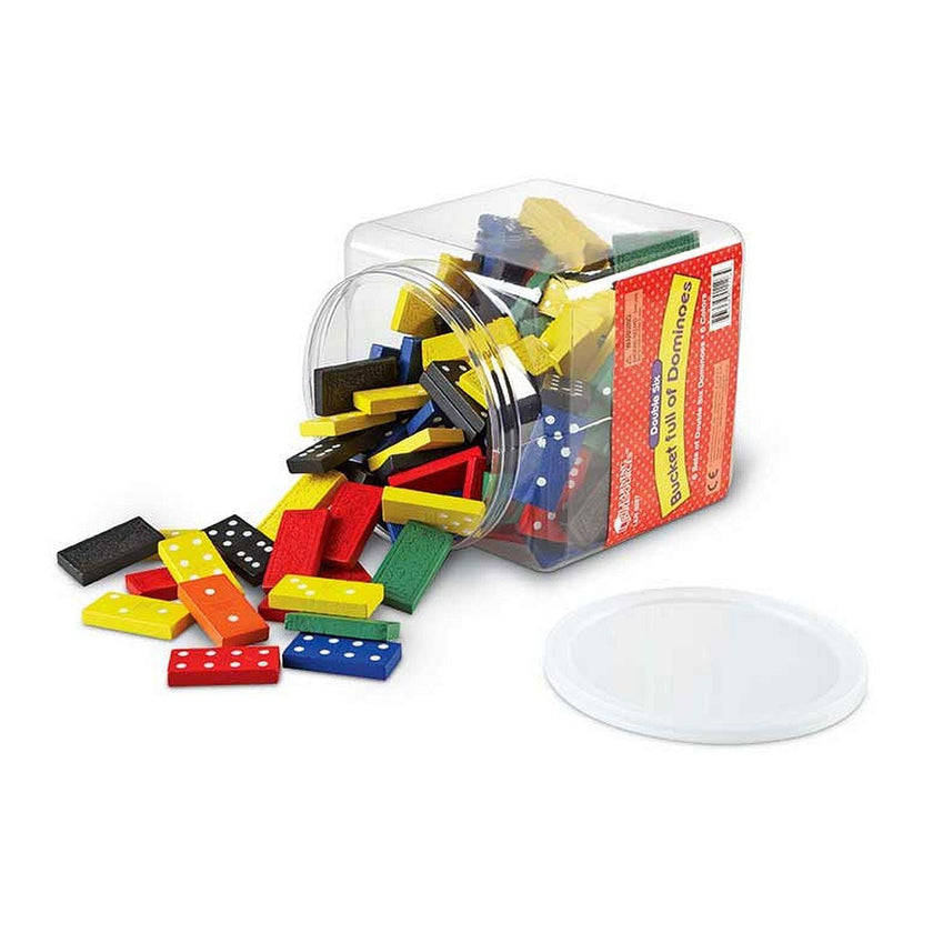 Learning Resources - Double - 6 Dominoes(168Pcs)