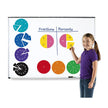 Learning Resources - Double - Sided Magnetic Fraction Circles