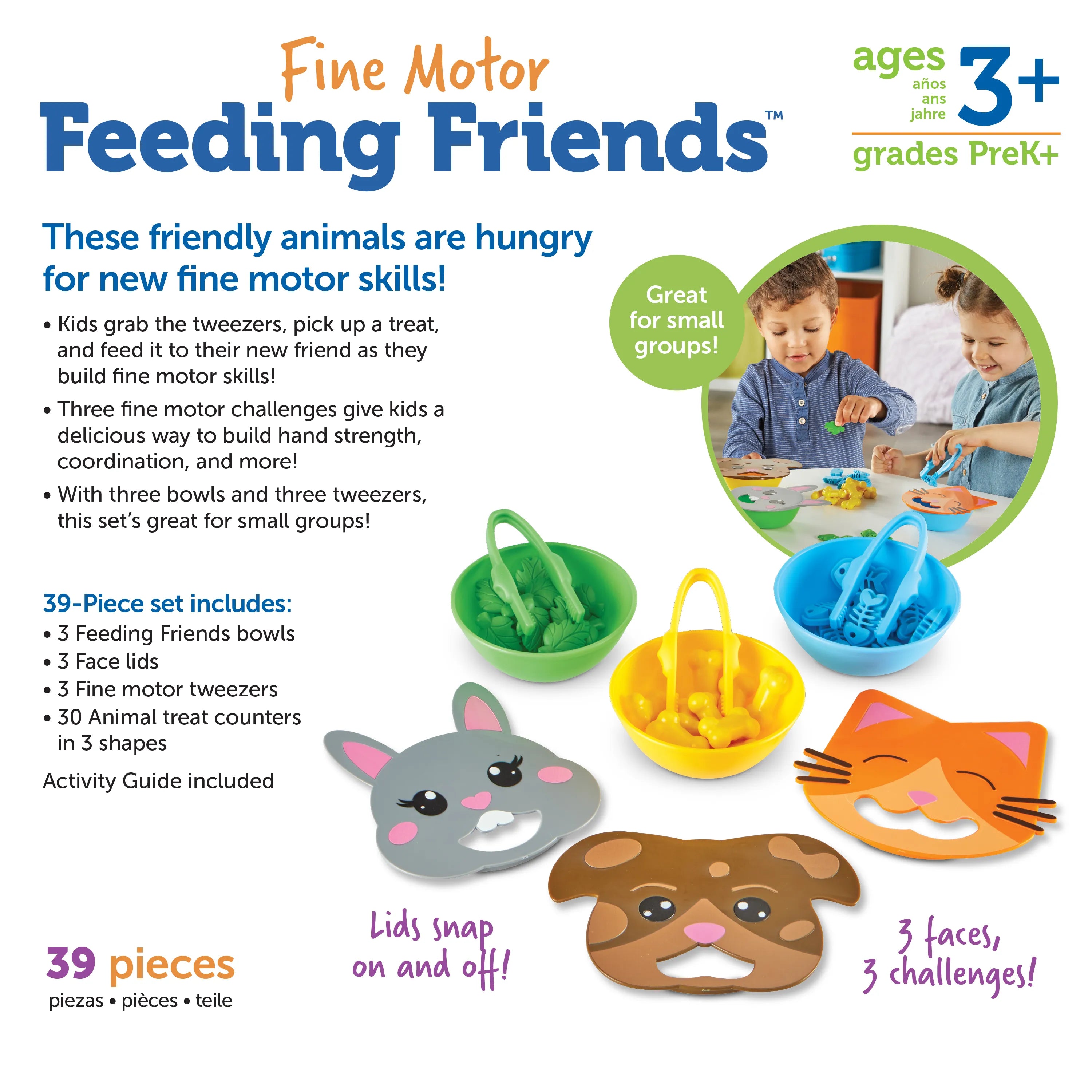 Learning Resources - Fine Motor Feeding Friends