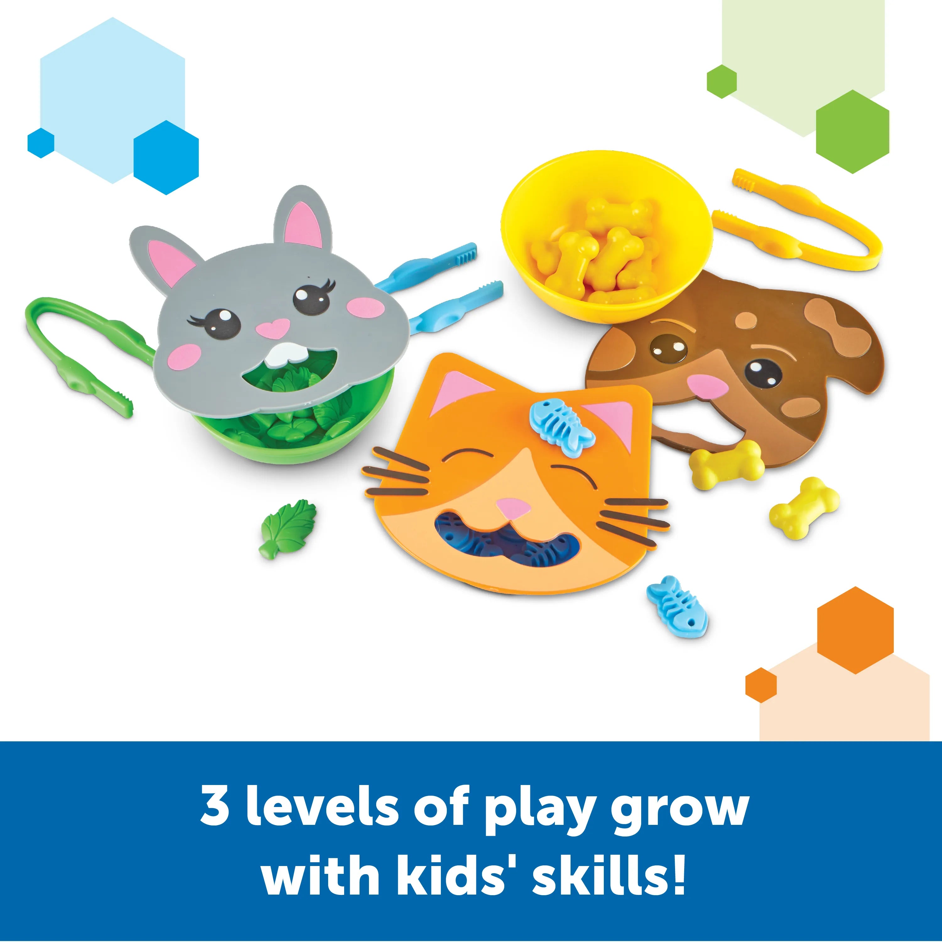 Learning Resources - Fine Motor Feeding Friends