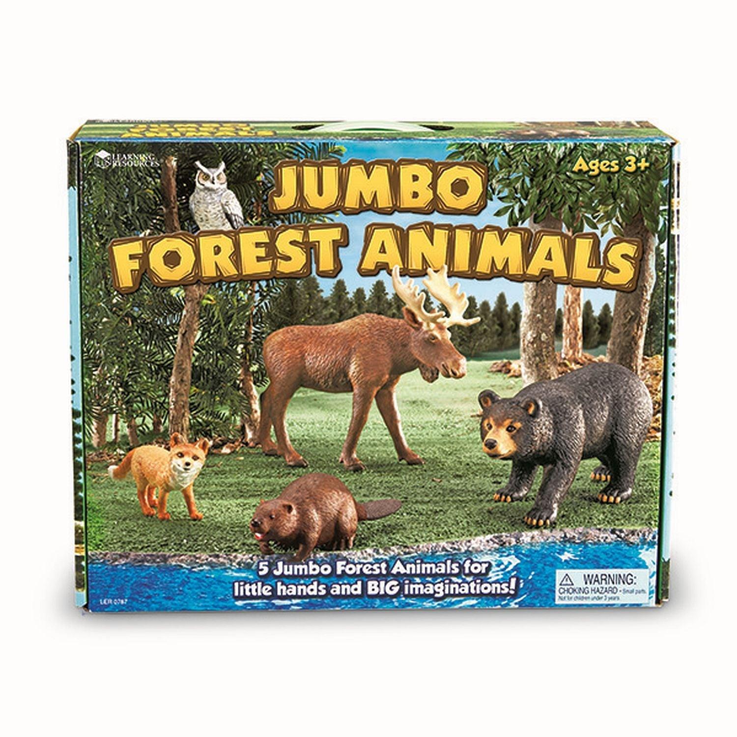 Learning Resources - Jumbo Forest Animals
