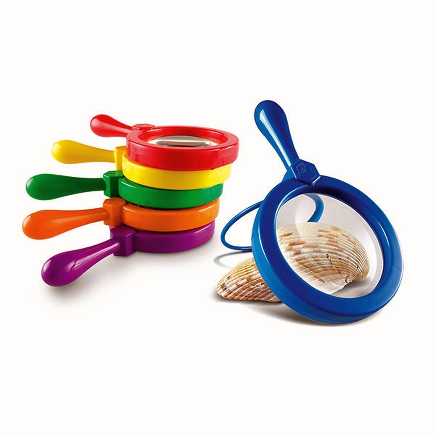 Learning Resources - Jumbo Magnifiers (Set of 6 W/O Stand)