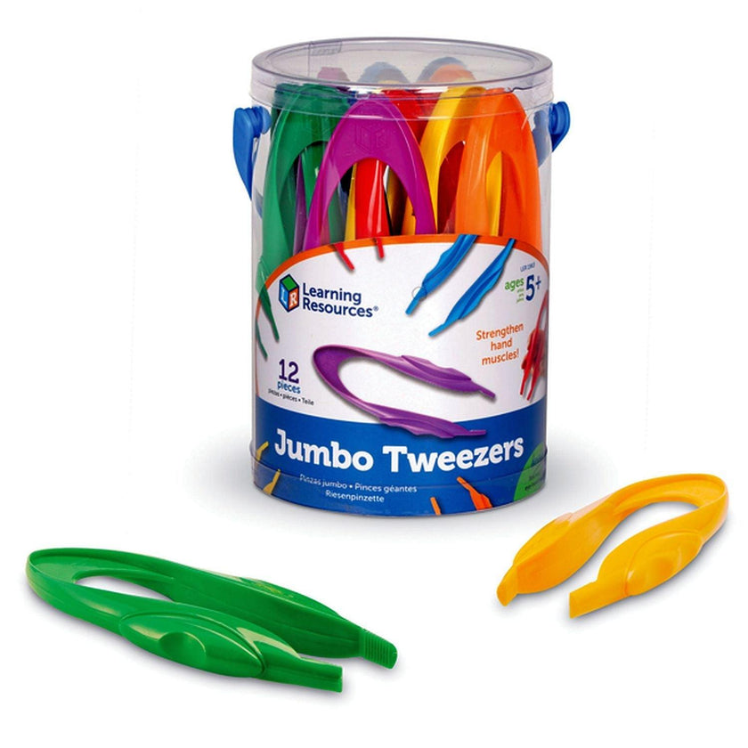 Learning Resources - Jumbo Tweezers(12Pcs)