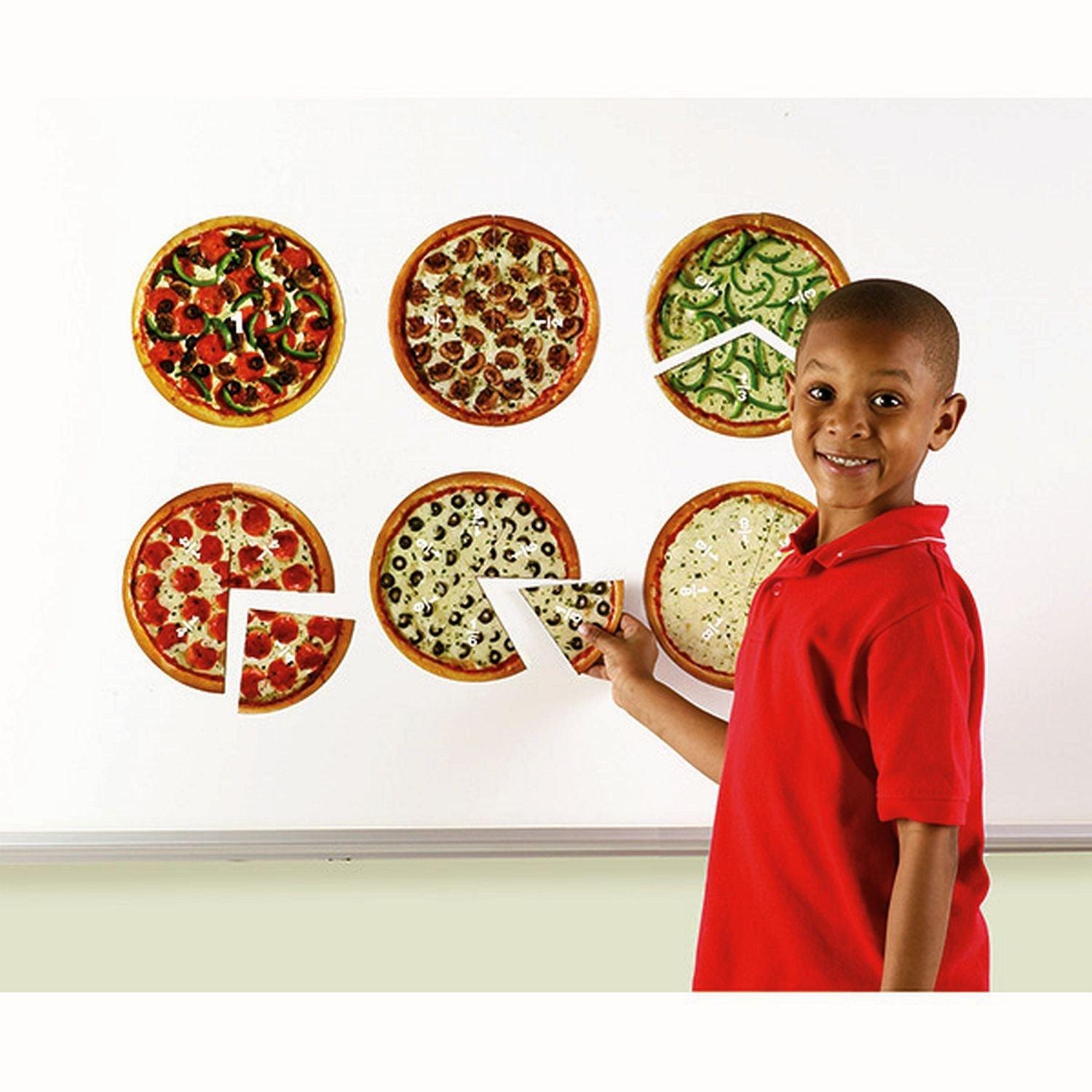 Learning Resources - Magnetic Pizza Fraction Demonstratset