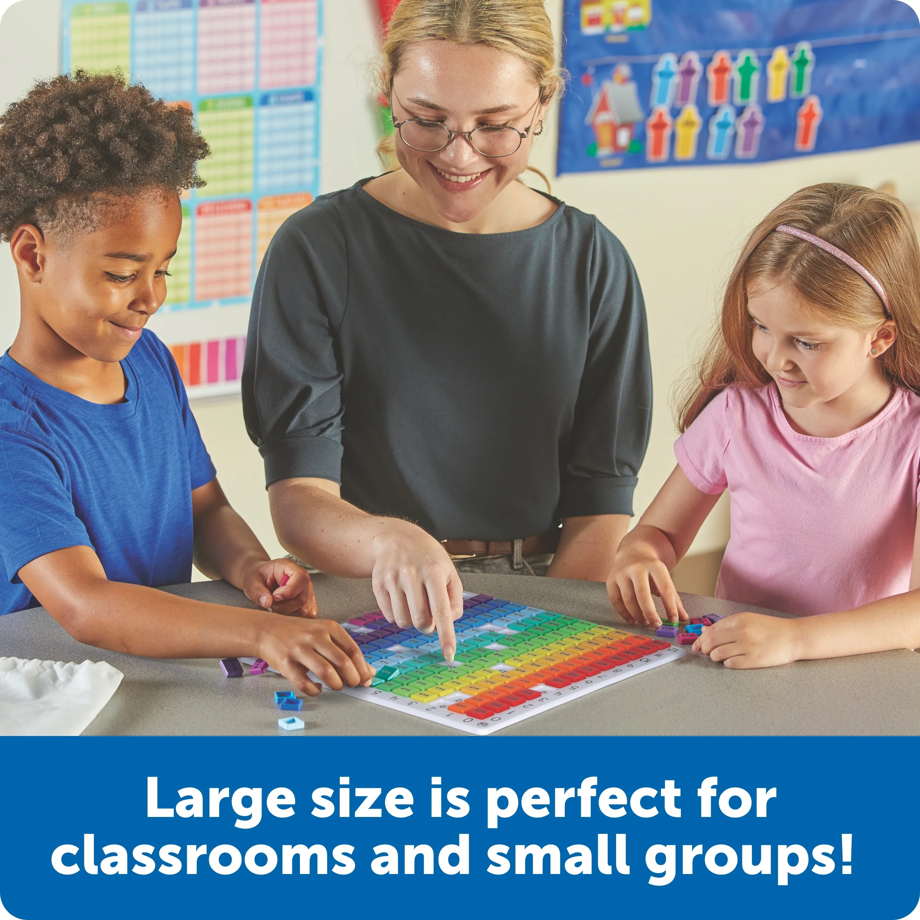 Learning Resources - Math Rainbow Multiplication Board