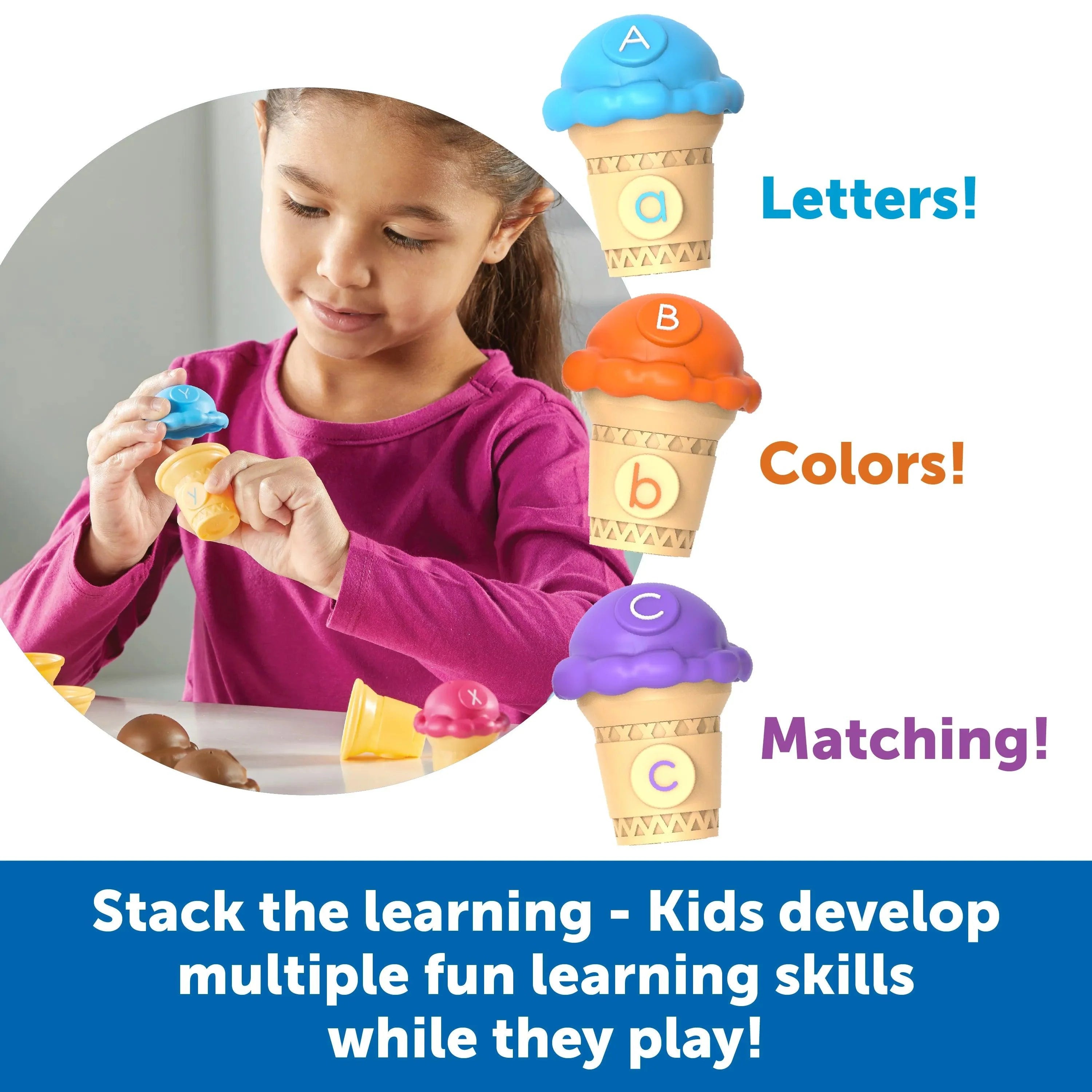 Learning Resources - Mini Letter Scoops