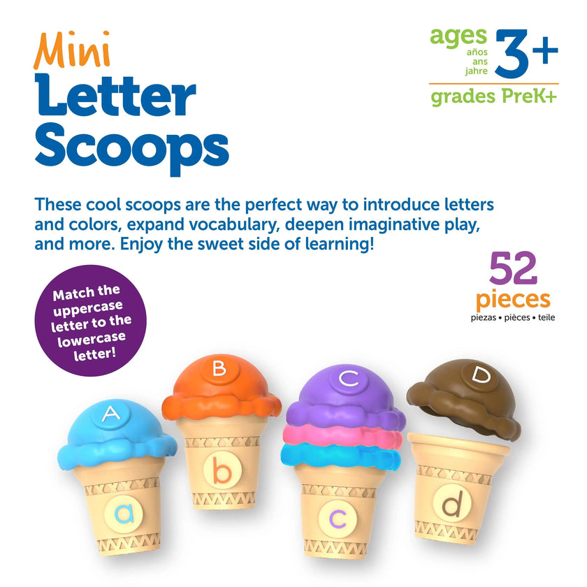 Learning Resources - Mini Letter Scoops