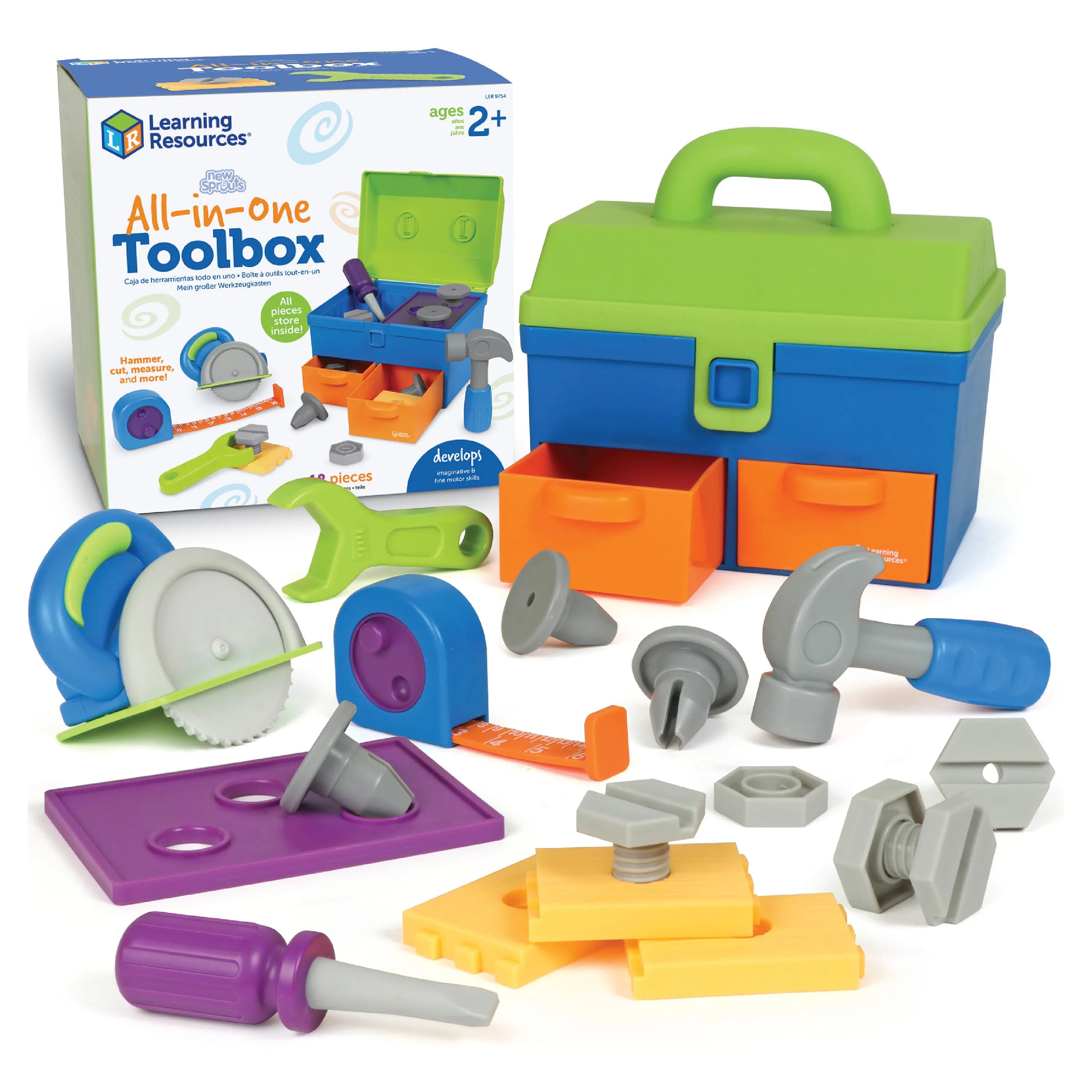 Learning Resources - New Sprouts All-In-One Toolbox