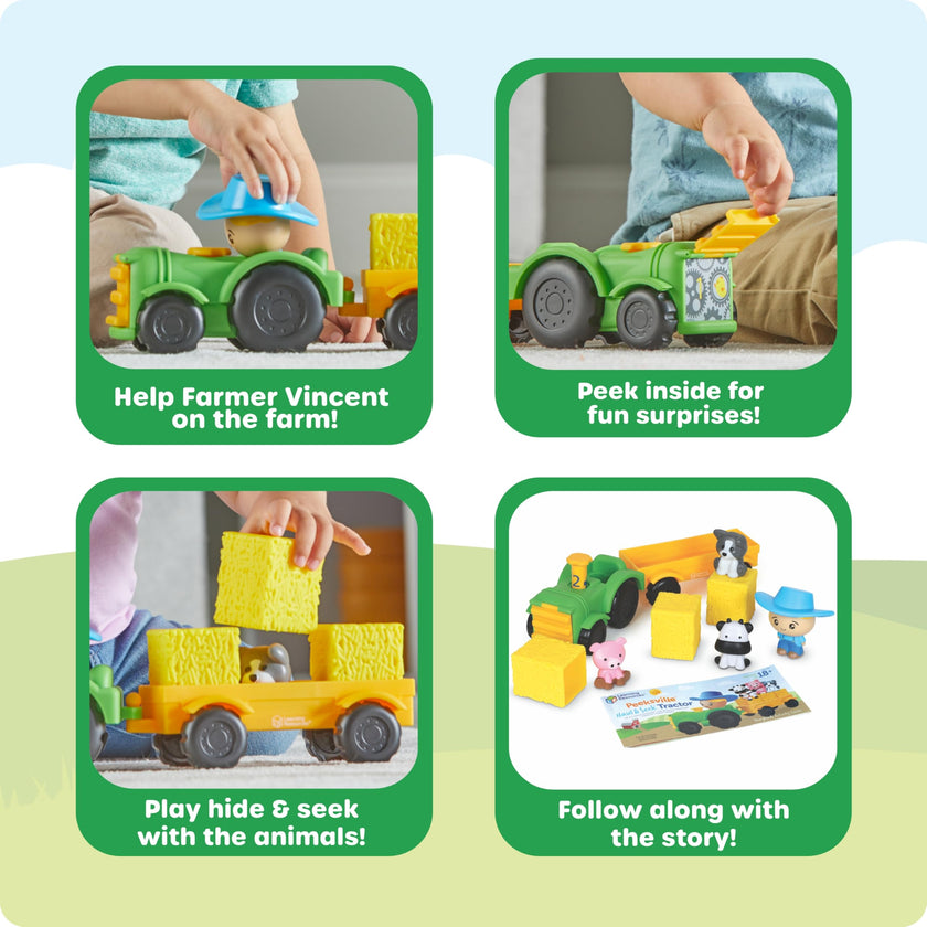 Learning Resources - Tracteur Peeksville Haul & Seek
