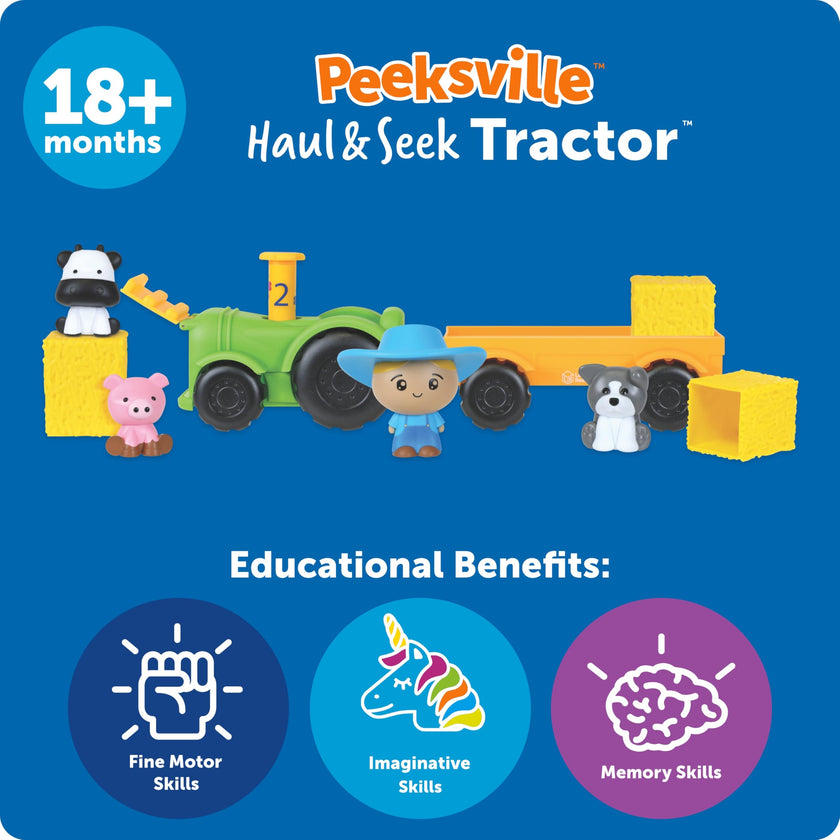 Learning Resources - Tracteur Peeksville Haul & Seek