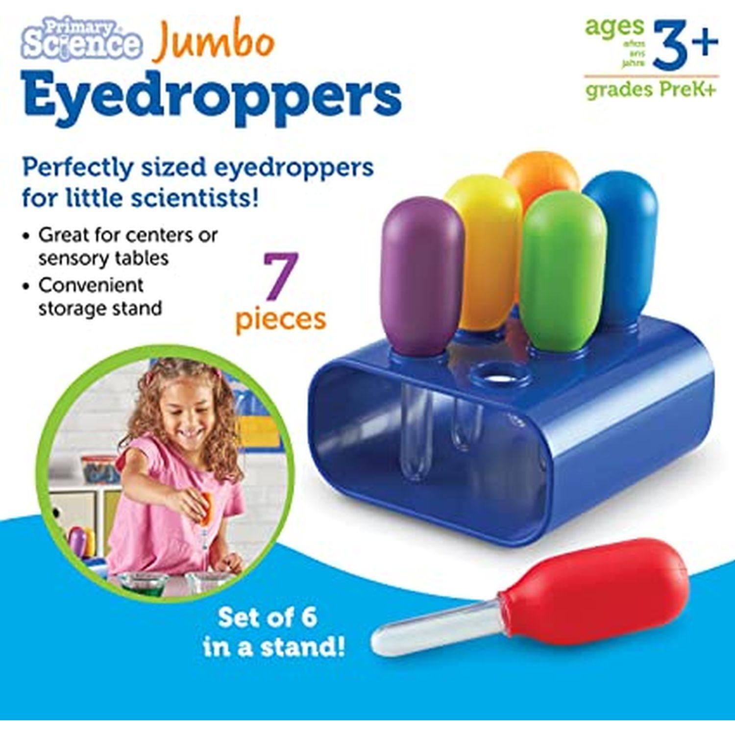 Learning Resources - Primary Science Jumbo Eyedroppers