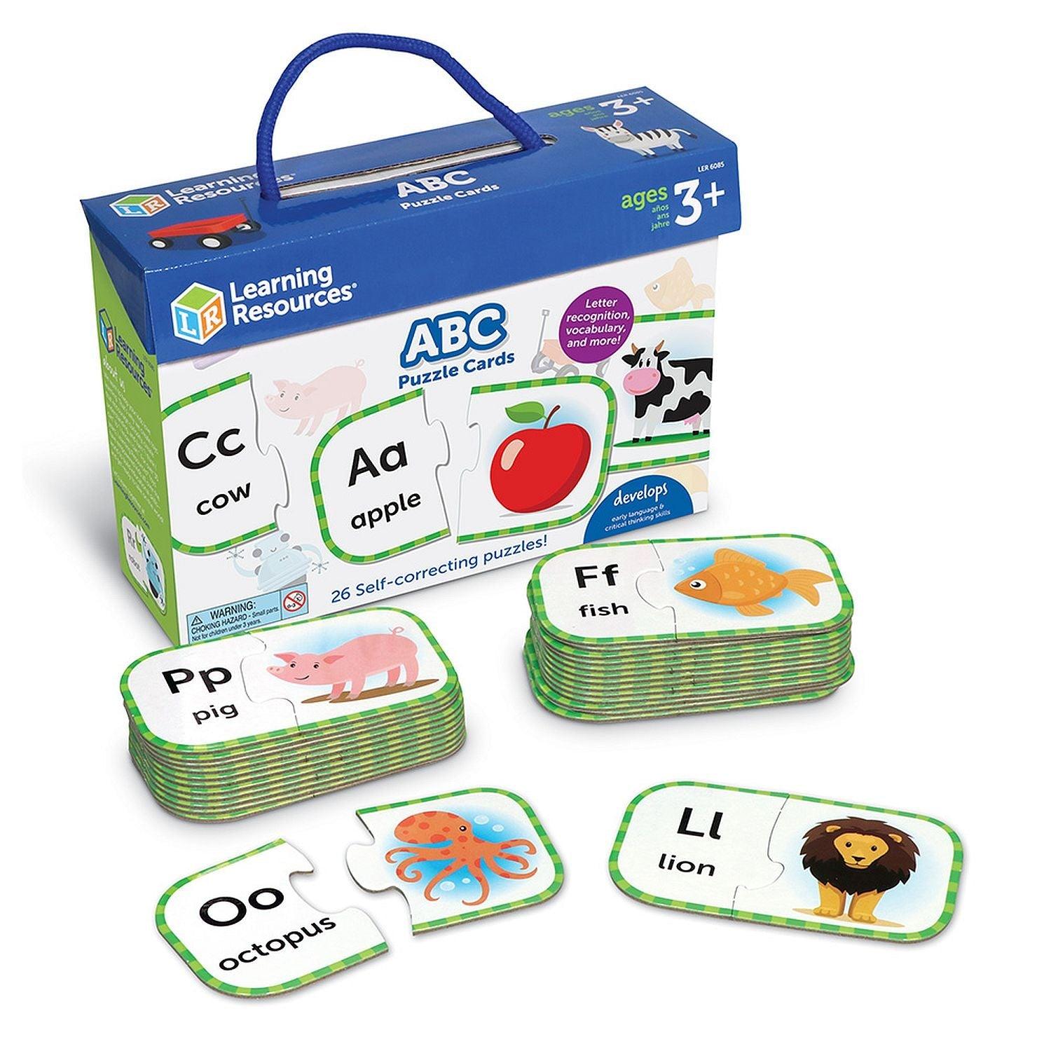 Learning Resources - Puzzle Cards - Abc's