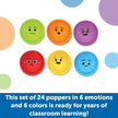 Learning Resources - Rainbow Emotions Fidget Poppers Classroom Set