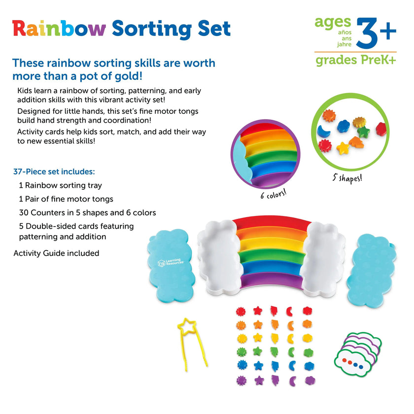 Learning Resources - Rainbow Sorting Trays