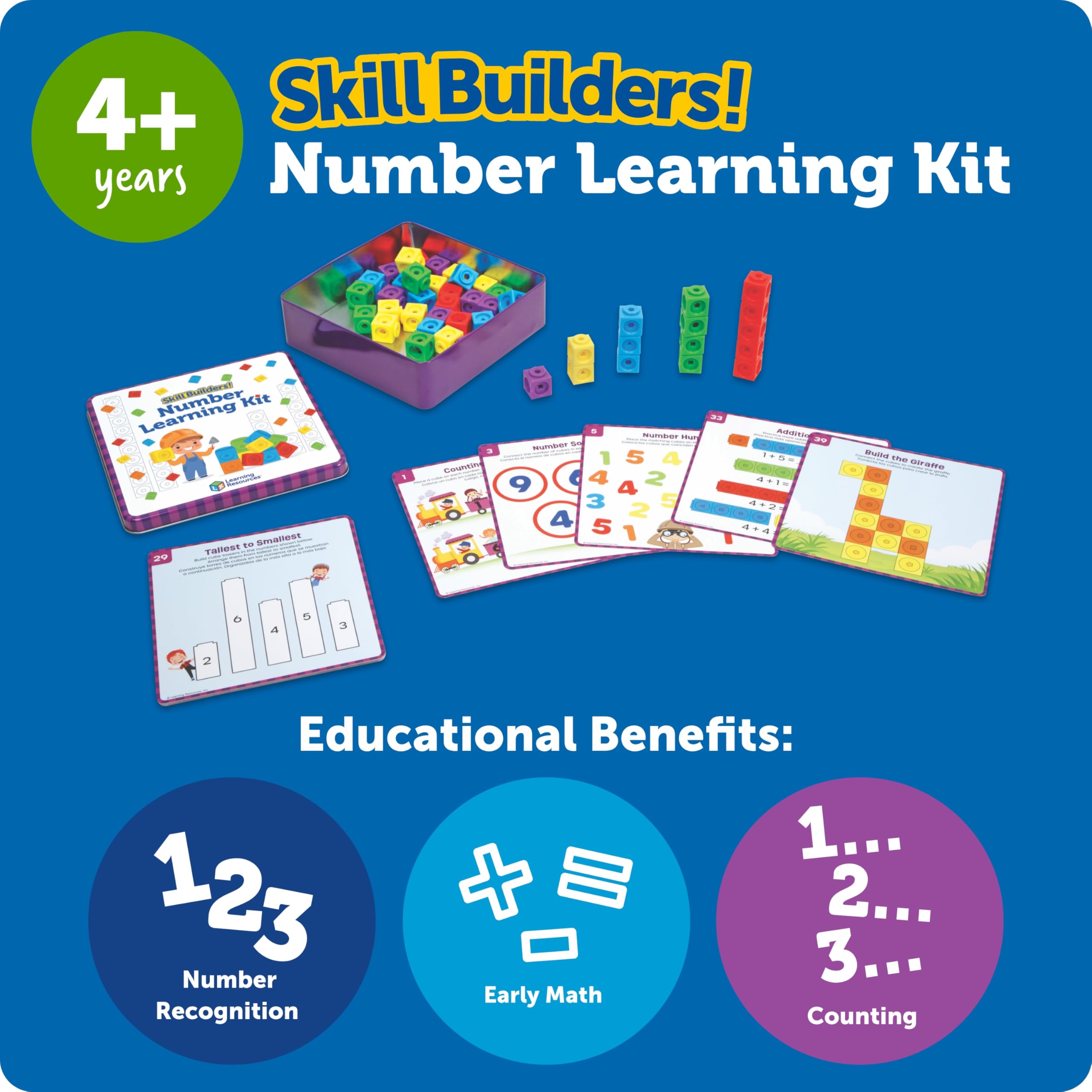 Learning Resources - Kit d'apprentissage des nombres Sb