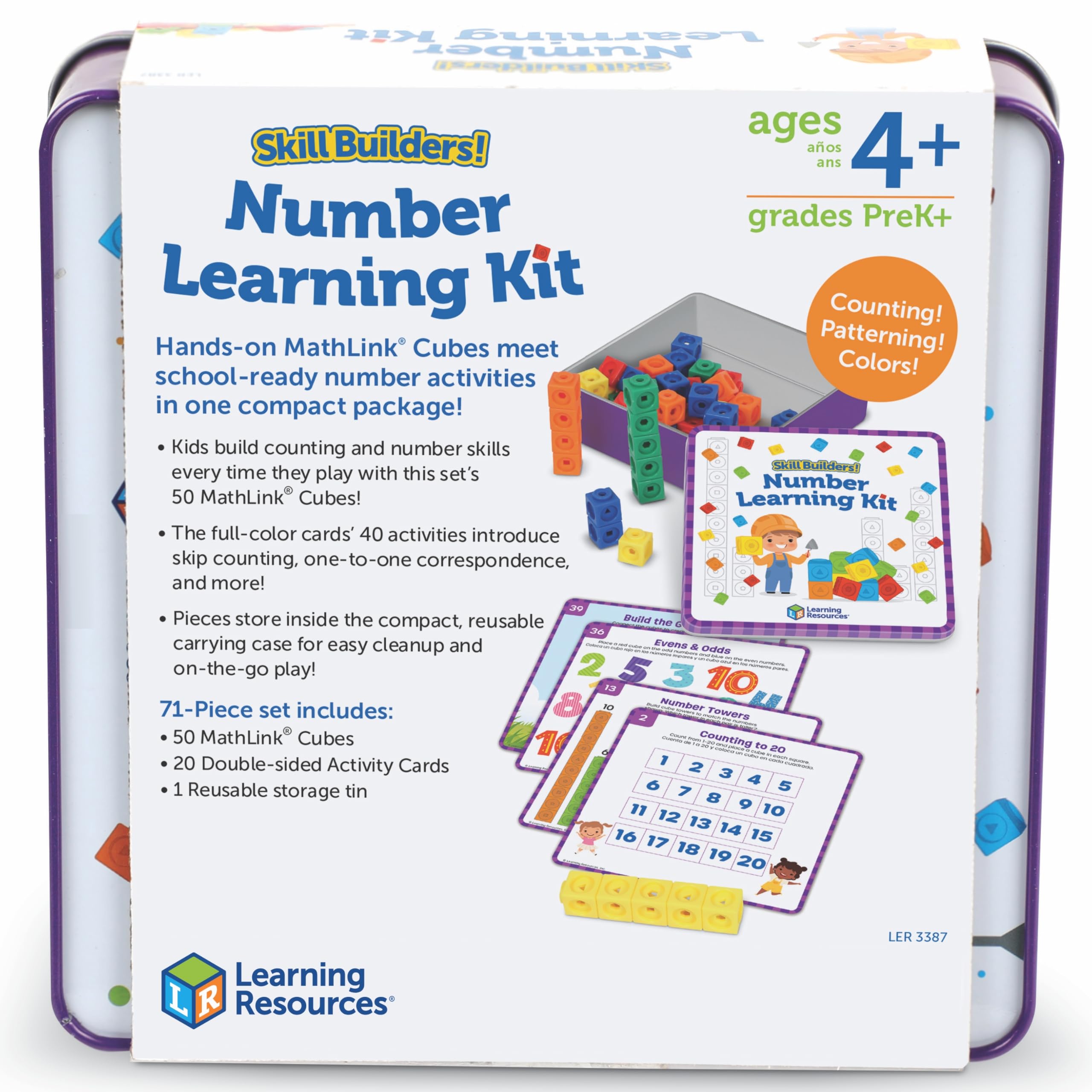 Learning Resources - Kit d'apprentissage des nombres Sb