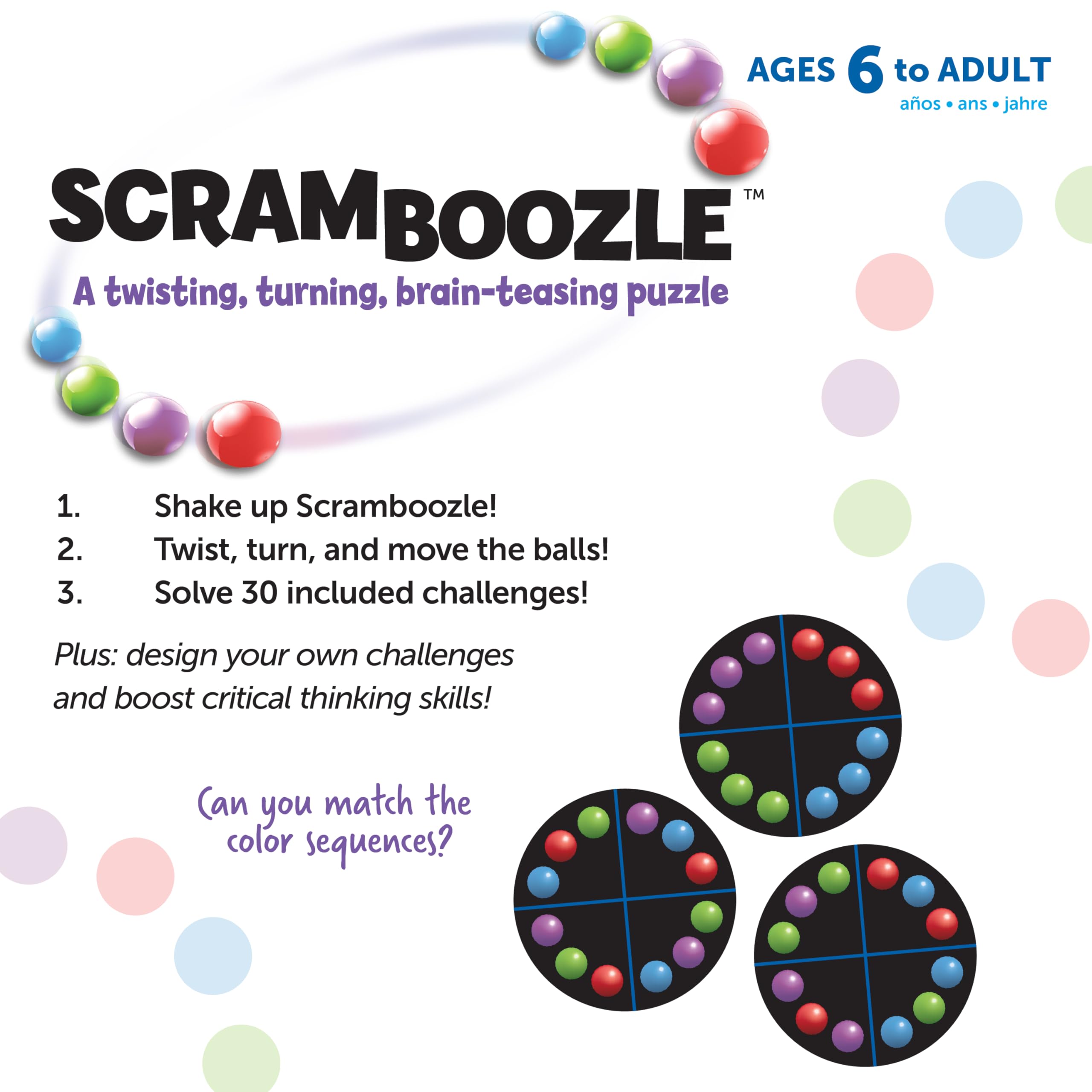 Learning Resources - Scramboozle! Puzzle Ball