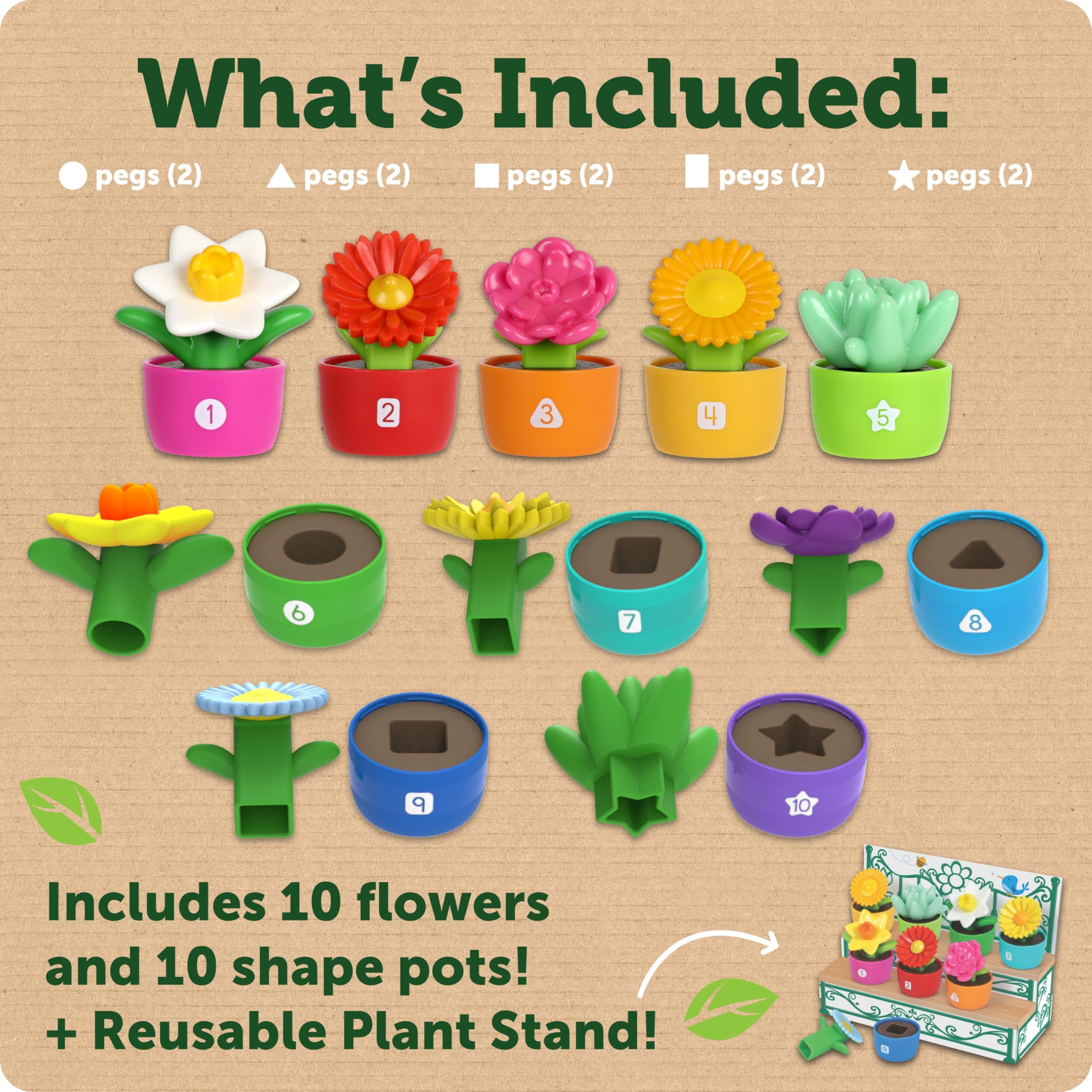 Learning Resources - Shape & Colour Garden