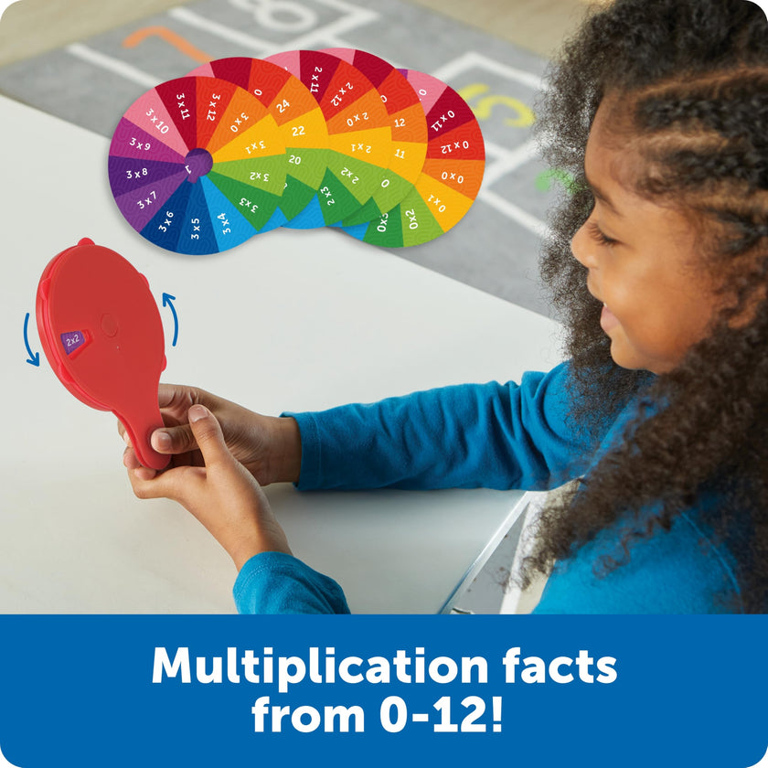 Learning Resources - Skill Builders Multiplication Quiz Wheel