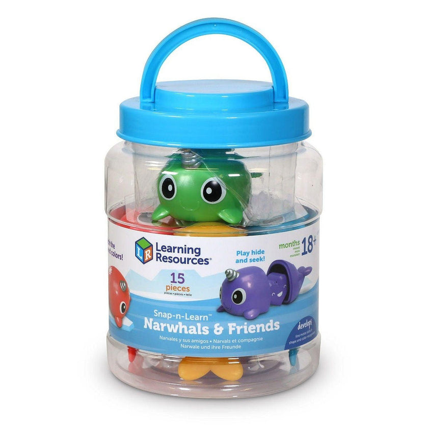 Learning Resources - Snap - N - Learn Narwhals & Friends