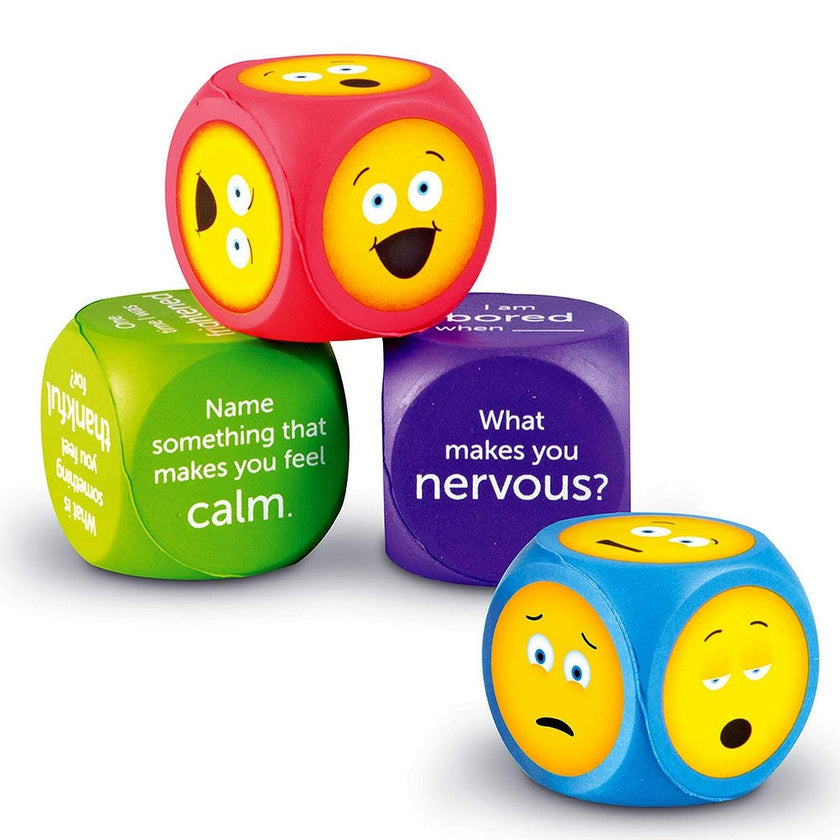 Learning Resources - Soft Foam Emoji Cubes