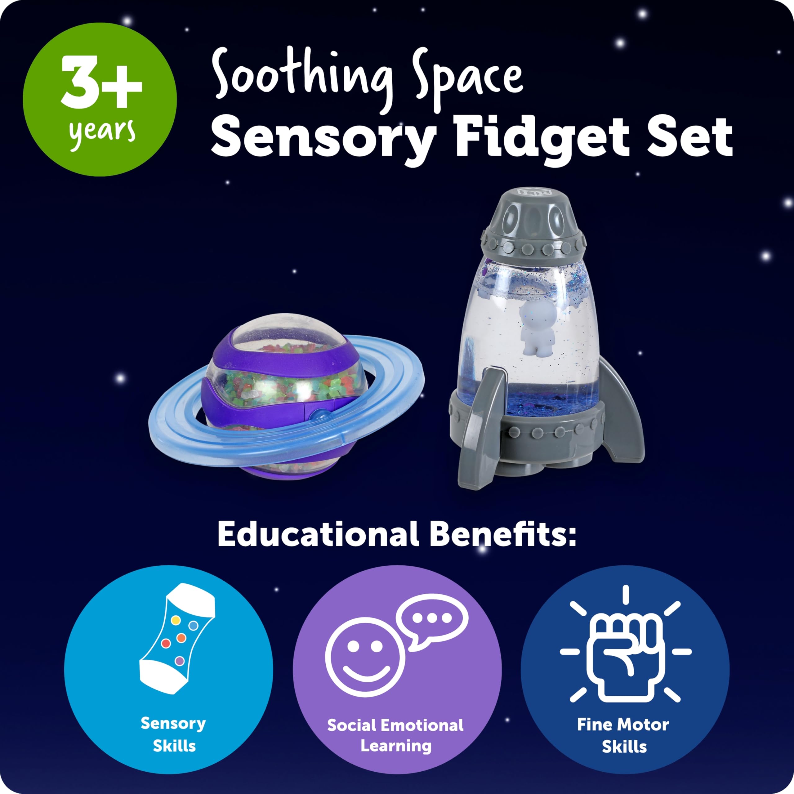 Learning Resources - Soothing Space Sensory Fidget Set