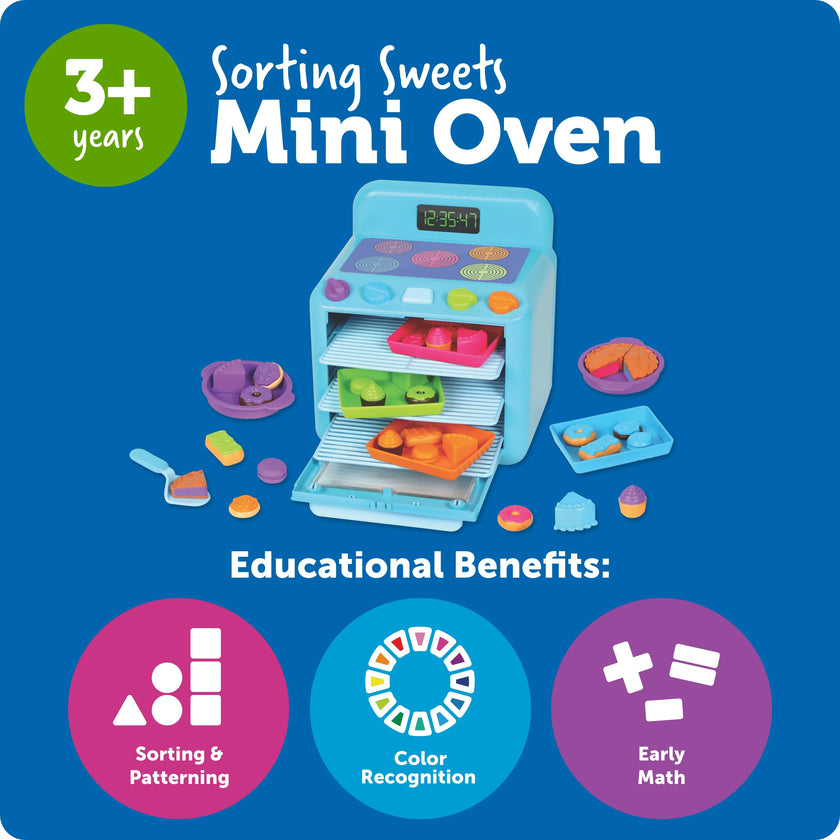 Learning Resources - Sorting Sweet Mini Oven