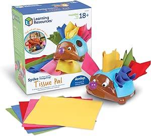 Learning Resources - Spike The Fine Motor Hedgehog Tissue Time