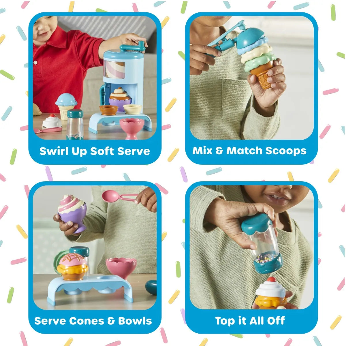 Learning Resources - Swirly Scoops Ice Cream Shoppe