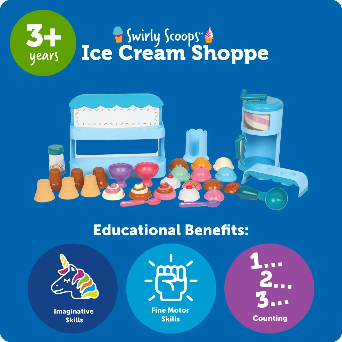 Learning Resources - Swirly Scoops Ice Cream Shoppe