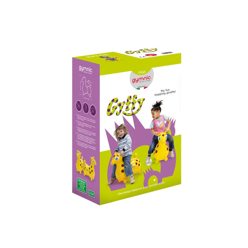 Ledraplastic - Gyffy The Giraffe Yellow