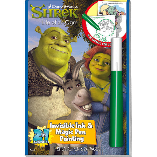Lee Publications - Shr796- FRENCH - Shrek Magic Ink Books