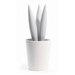 Legnoart - Cereus Trivet With Porcelain Bowl - White