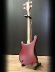Lemmy Signature Carved Bass Mini Guitar Replica Collectible