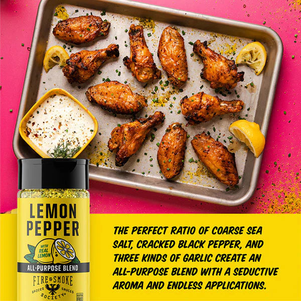 Fire & Smoke Society Lemon Pepper