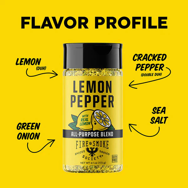 Fire & Smoke Society Lemon Pepper
