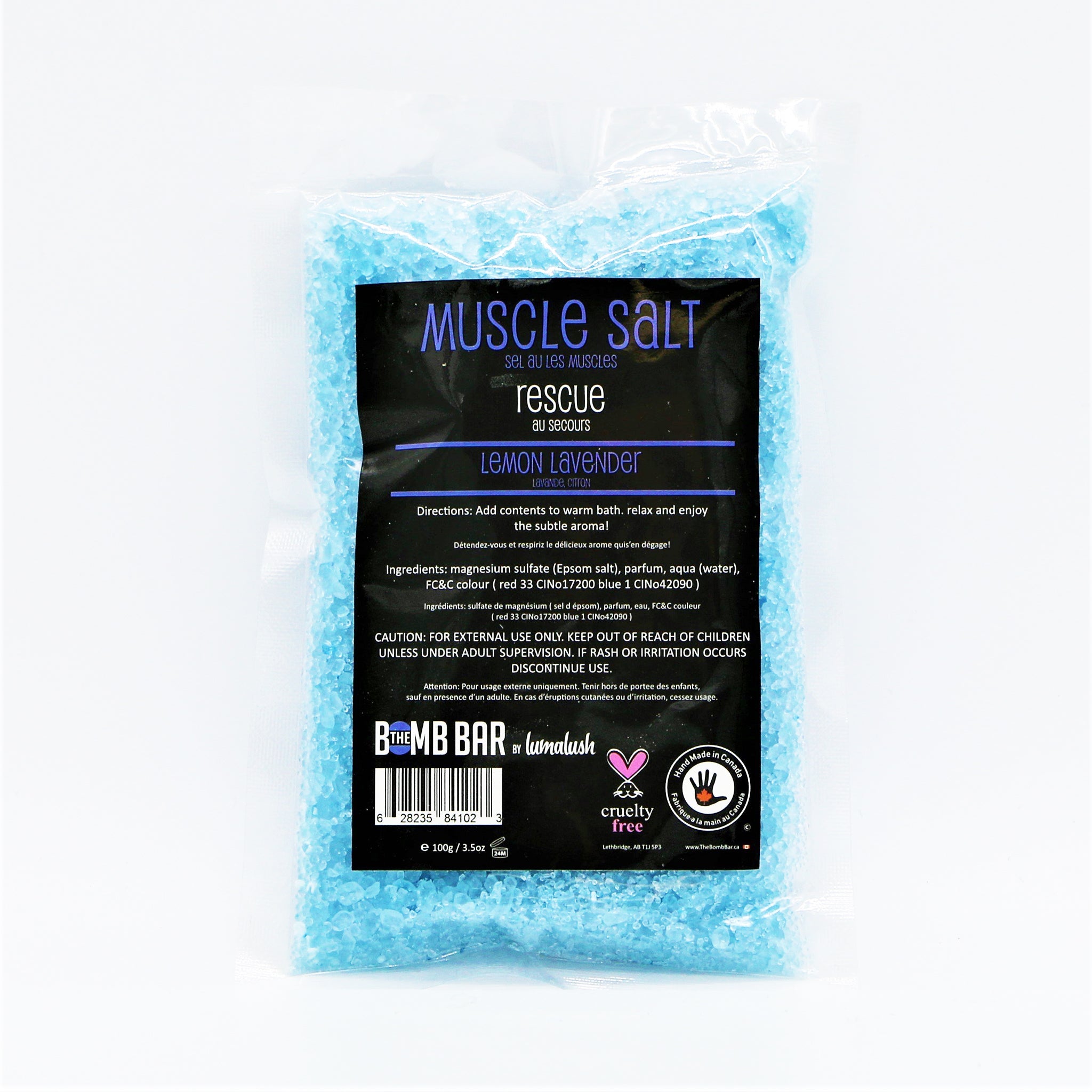 Muscle Salt Soak with Epsom Salt