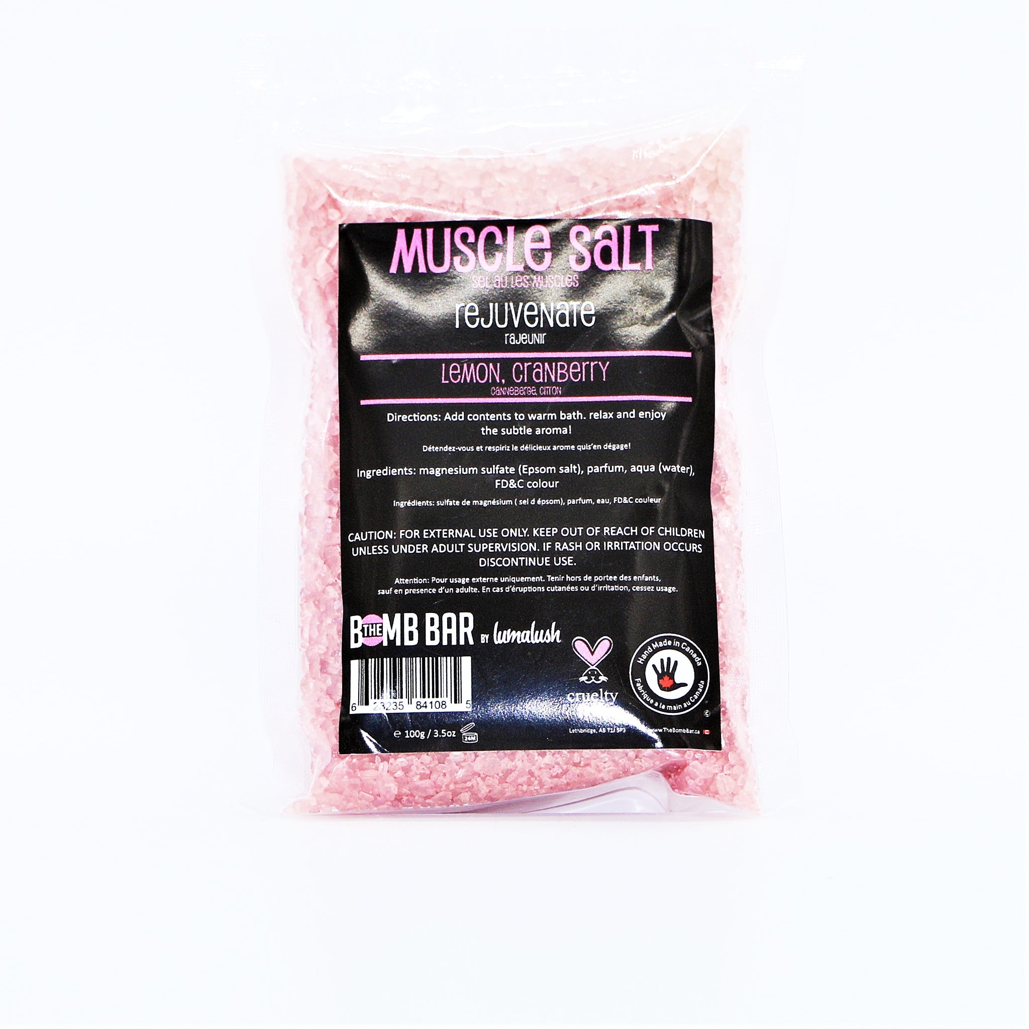 Muscle Salt Soak with Epsom Salt