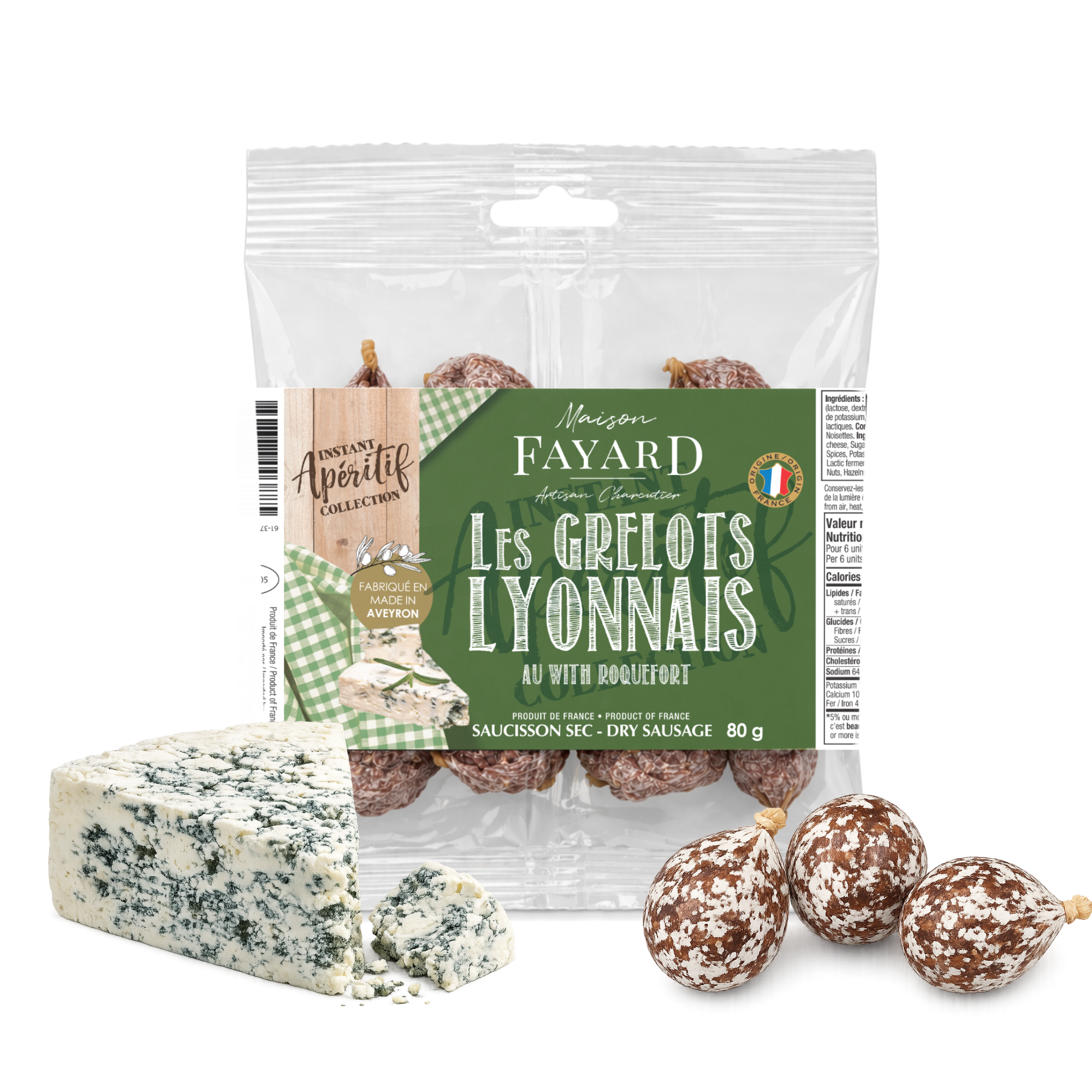 Les grelots Lyonnais au roquefort