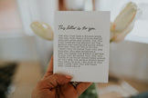 Letter to You