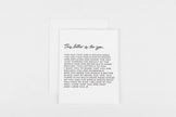 Letter to You