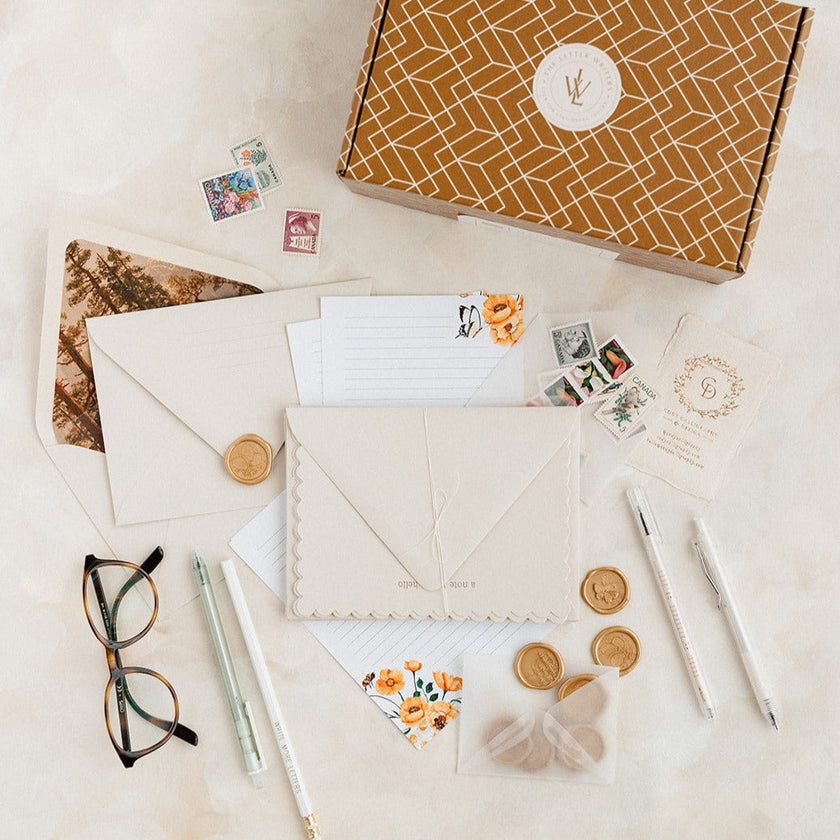 Lucky Press Letter Writers Box