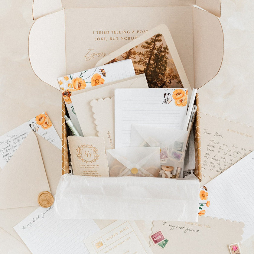 Lucky Press Letter Writers Box