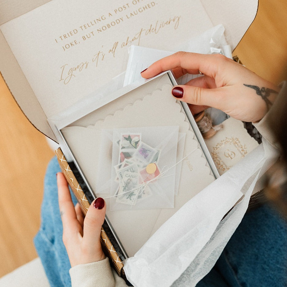 Lucky Press Letter Writers Box