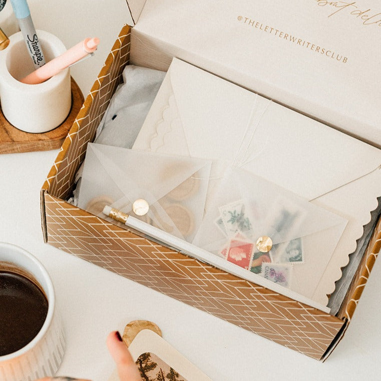 Lucky Press Letter Writers Box