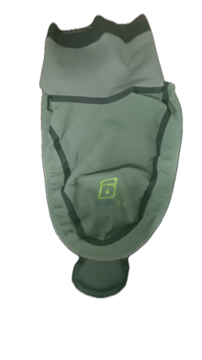 Level Six Universal Neoprene Juice-Lite Kayak Spray Skirts Large Tunnel Waist 34-36