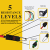 11Pcs Resistance Exercise Bands Set