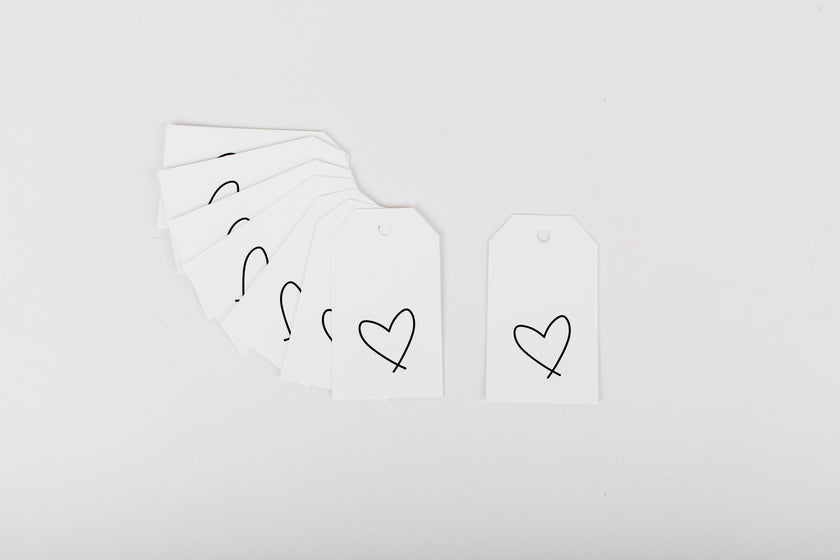 Heart (Lewiston) Gift Tag