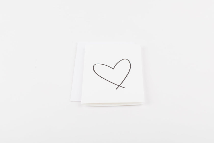 Lewiston Heart | Mini Greeting Card